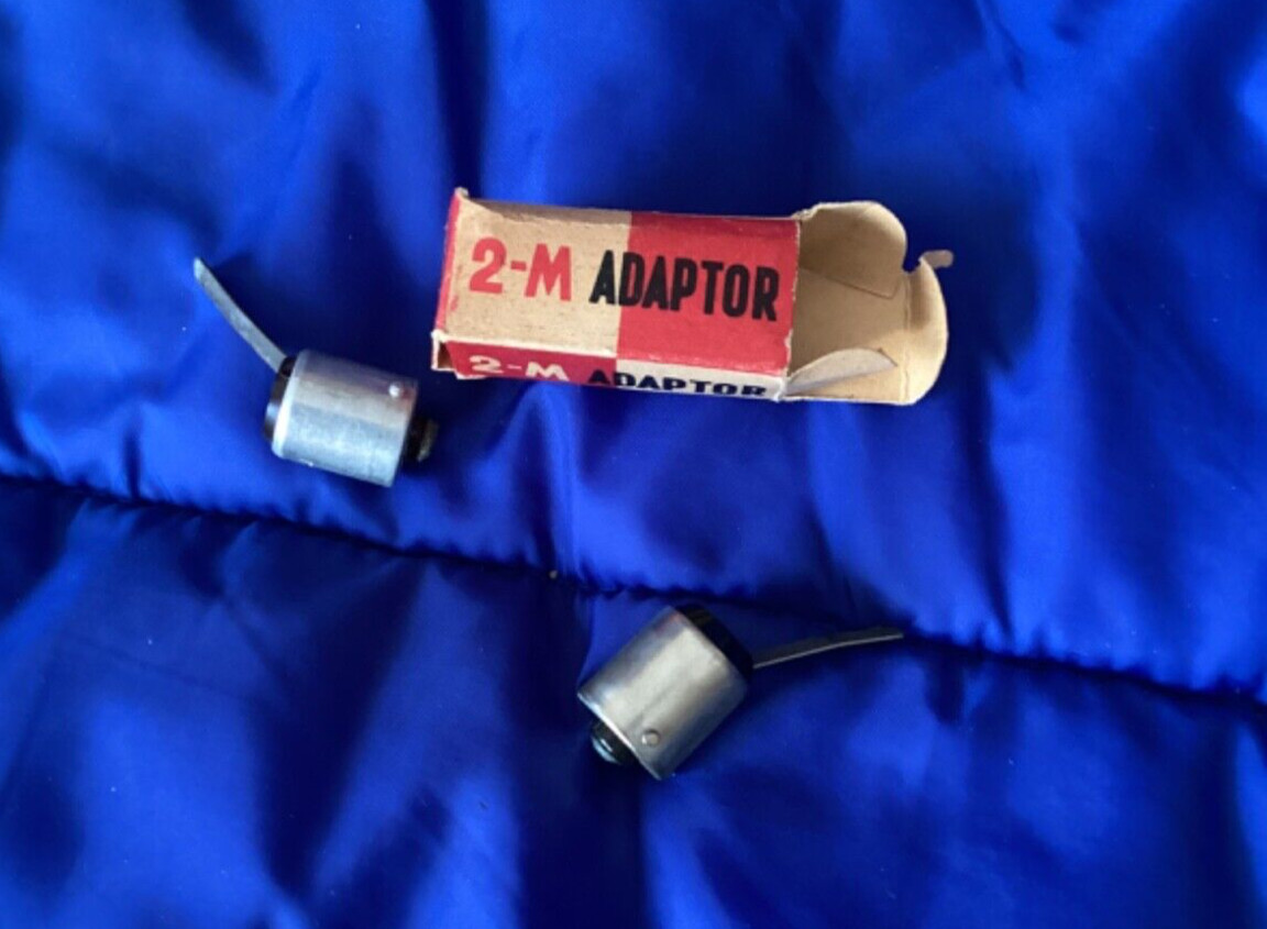 Vtg West 2-M Adaptor in Original Box with a Bonus extra – Pre-owned
