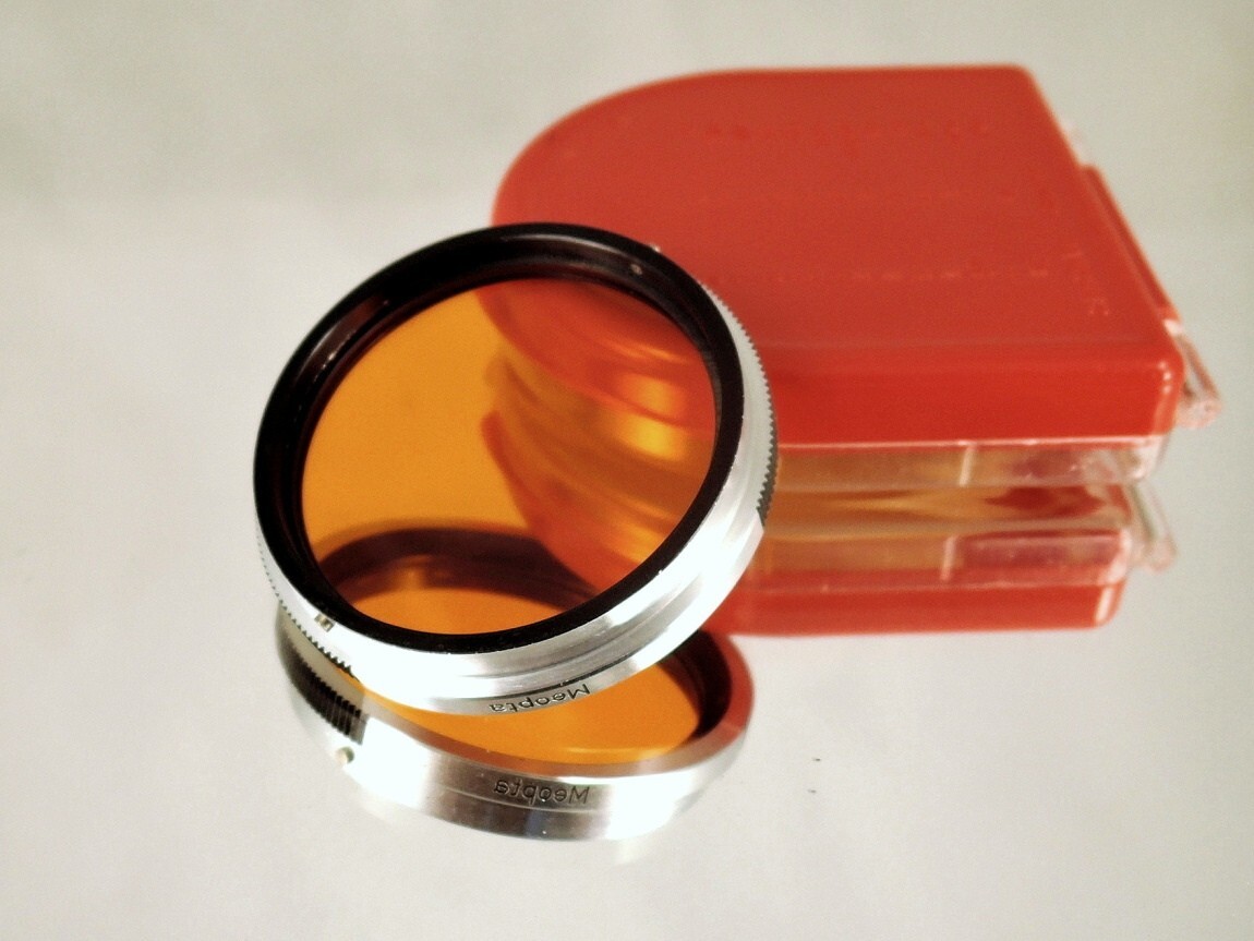 Flexaret G3 B36 Color Filter MEOPTA Genuine Accessories Rare+ The oldest version
