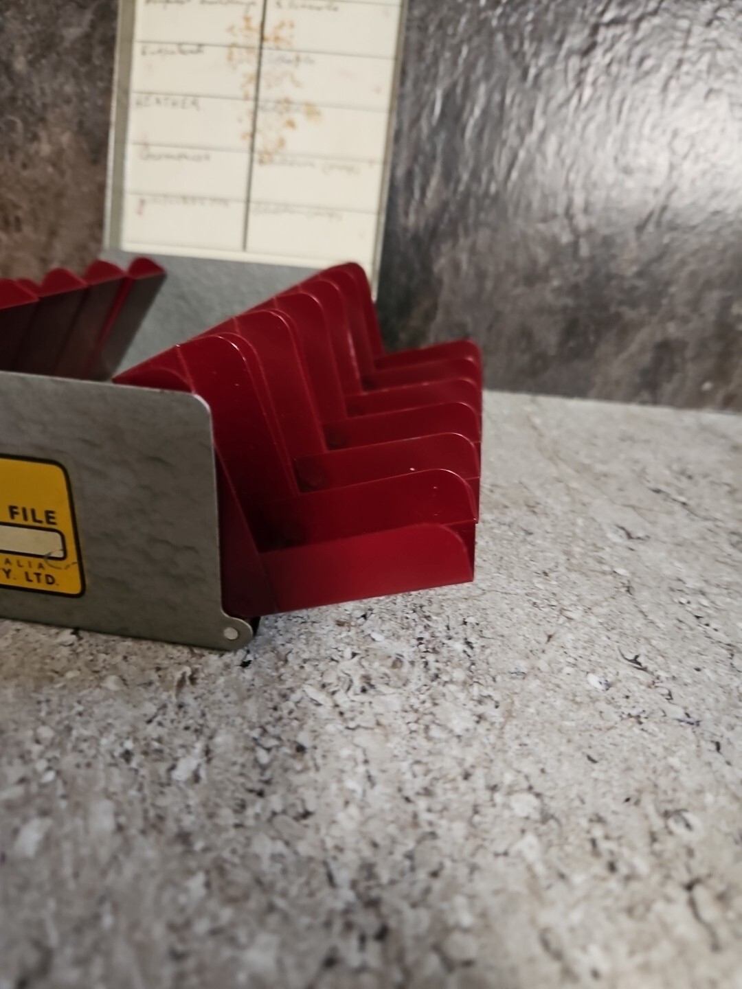 Vintage KODASLIDE Compartment File Kodak 35mm Slide Storage Box 1950’s/60’s