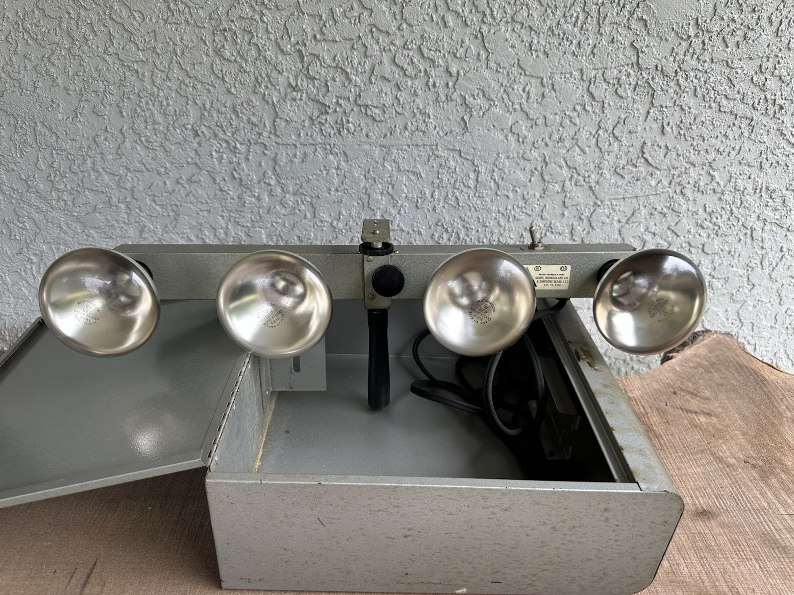 Vintage Sears Photo Lighting bar