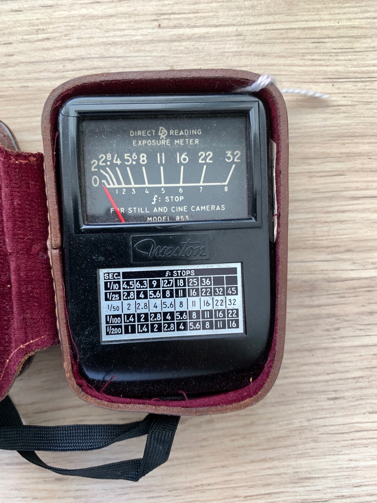 light meter vintage collection Sekonic Weston GE