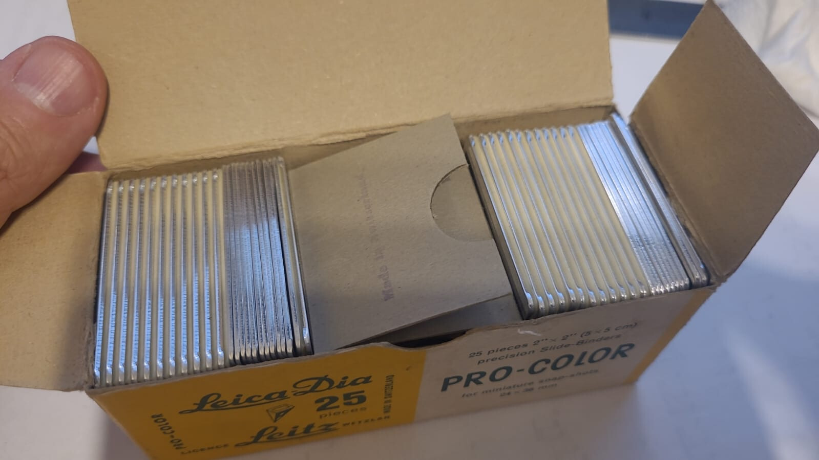 Vintage Leica-Dia Precision Slide Blinders Mini Snap Shots 24 X 36