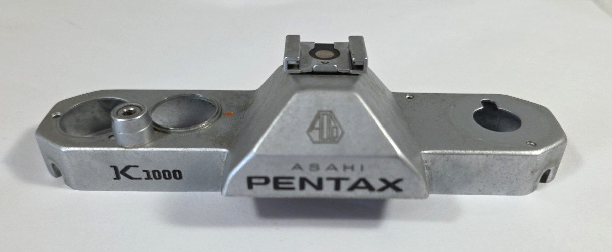 Pentax K-1000 35mm SLR Camera Parts: Top Cover & Screws #300