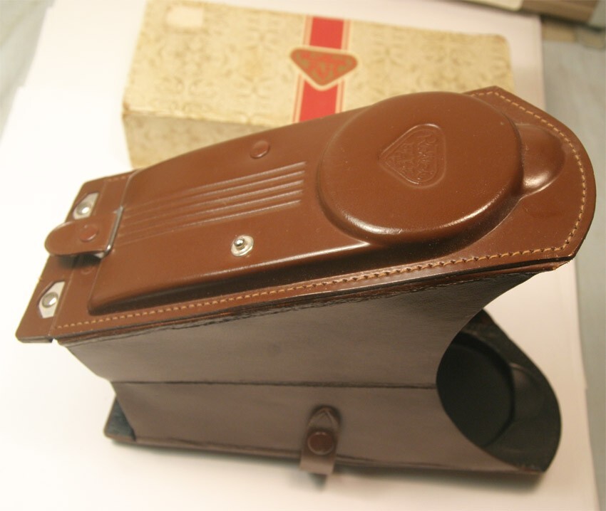 Vintage Rolleiflex Leather Extension Focusing Hood for TLR MINT