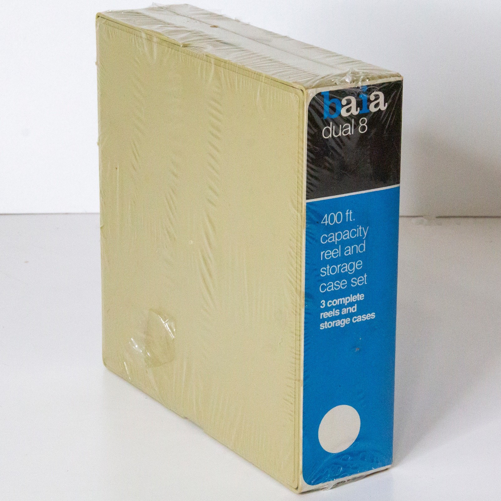Baia Dual 8 400ft. Capacity Reel and Storage Case Set Pack of 3 New Old Stock