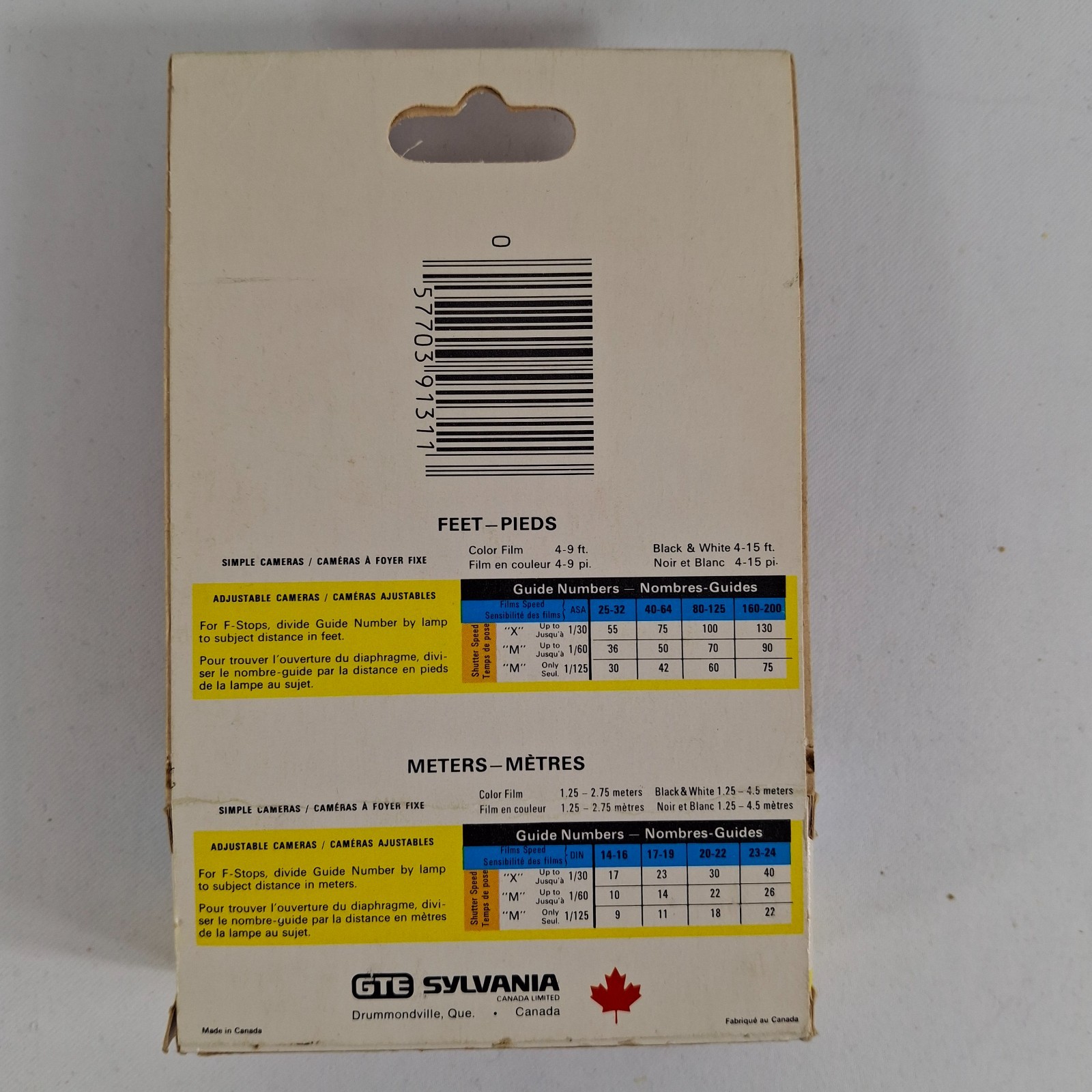 Vintage SYLVANIA Blue Dot Flash Cubes & Magicubes 9 Cubes/36 Flashes OriginalPkg