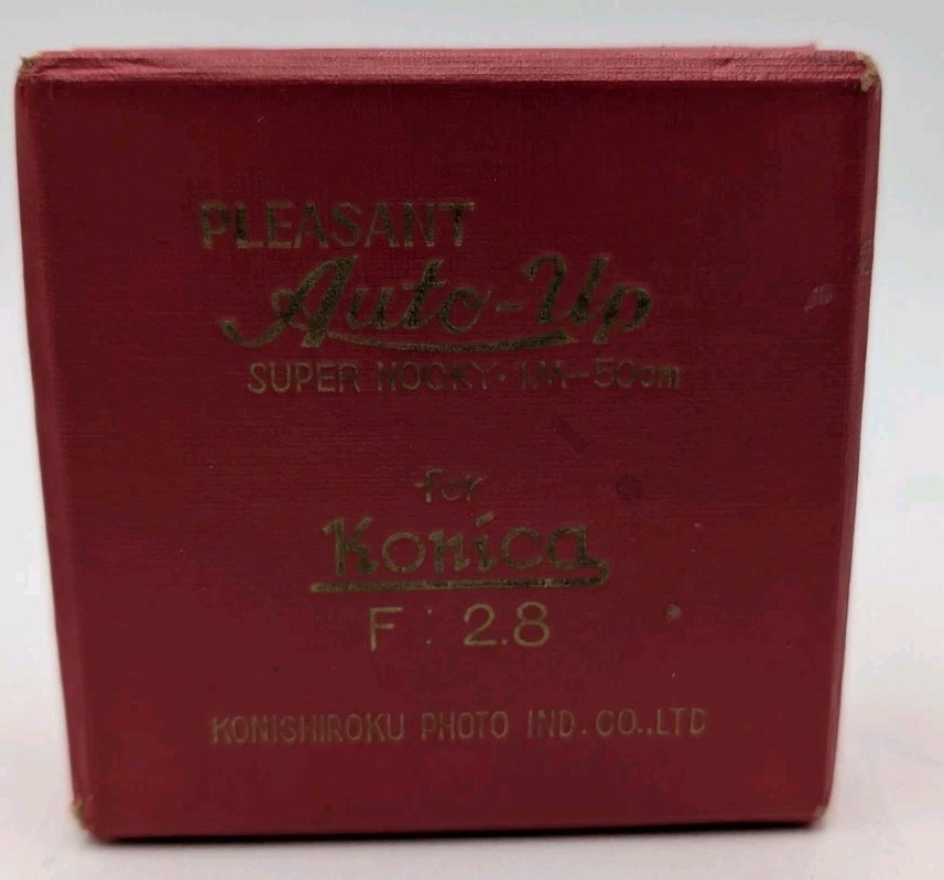 KONICA PLEASANT AUTO-UP NO.1 1M-50cm F/ 2.8 from Japan
