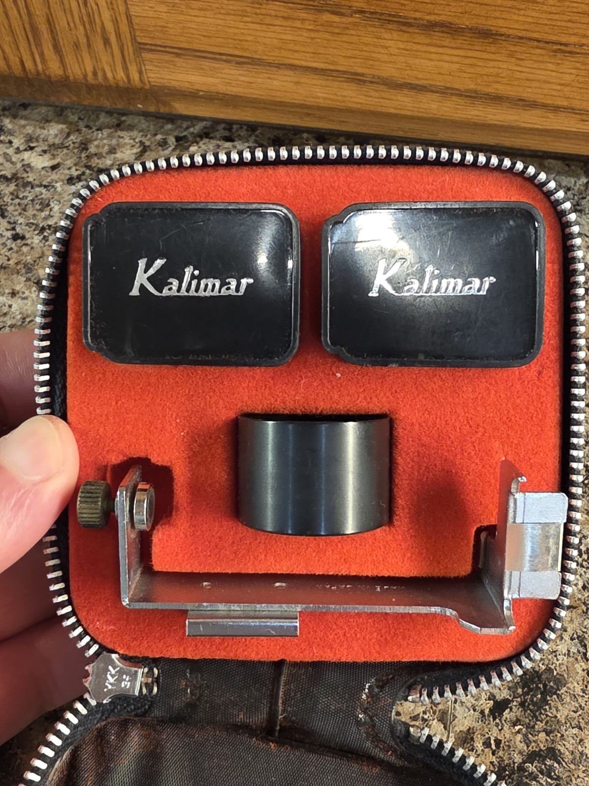 KALIMAR K-115 Vintage Tele Wide finder kit used (L064)