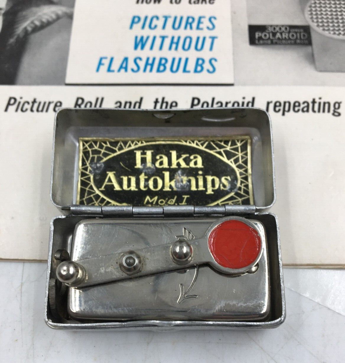 Vintage Camera Accessories Lot All Untested As Is-Wink Light,Autoknips,Filters