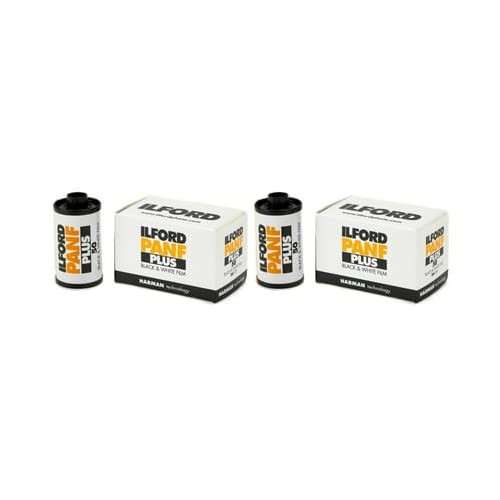 PAN F Plus, Black and White Print Film, 135 (35 mm), ISO 50, 36 Exposures 2-Pack