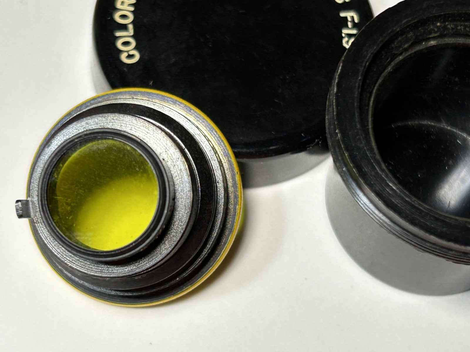 VTG Kodacolor Filter for Models B and BB Cine-Kodak Cameras f/1.9
