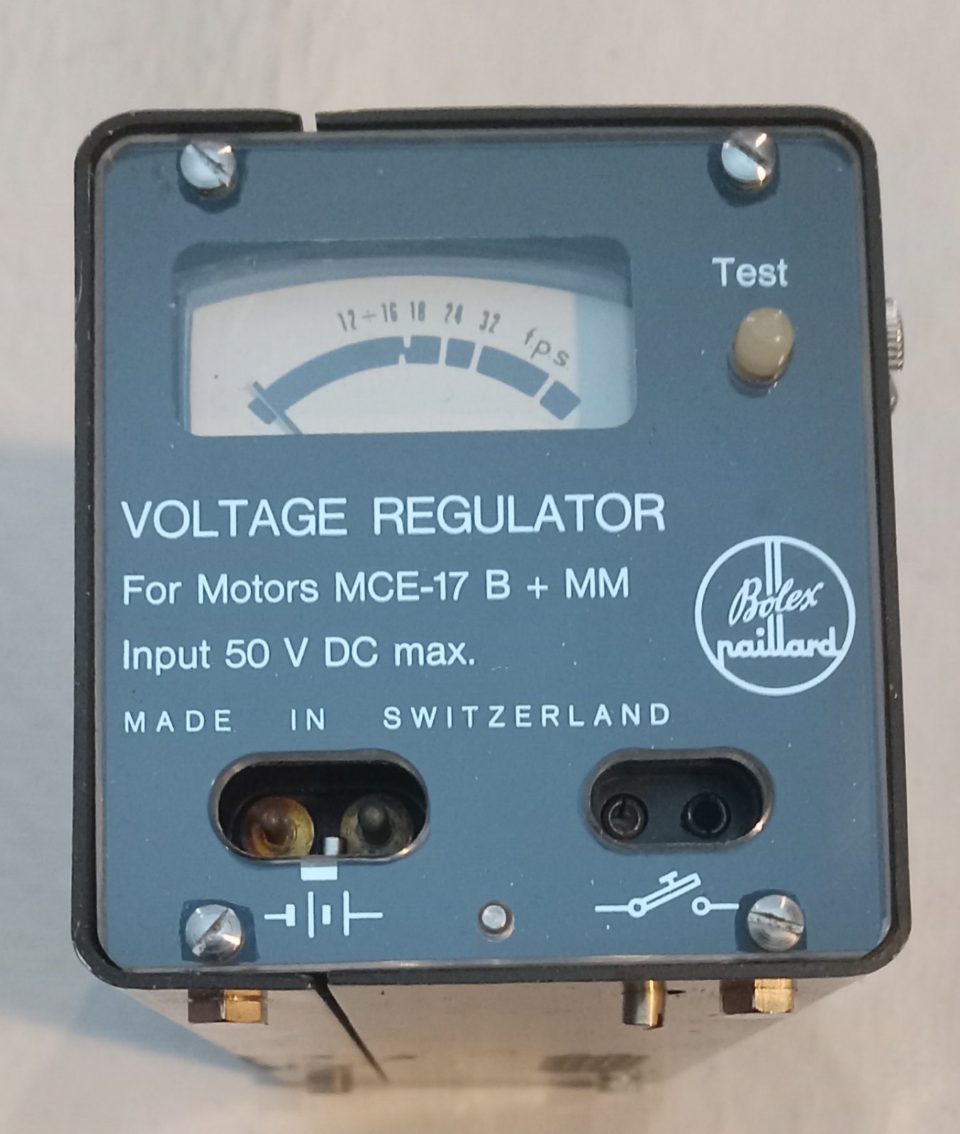 Bolex Paillard Voltage Regulator for Motors MCE-17 B