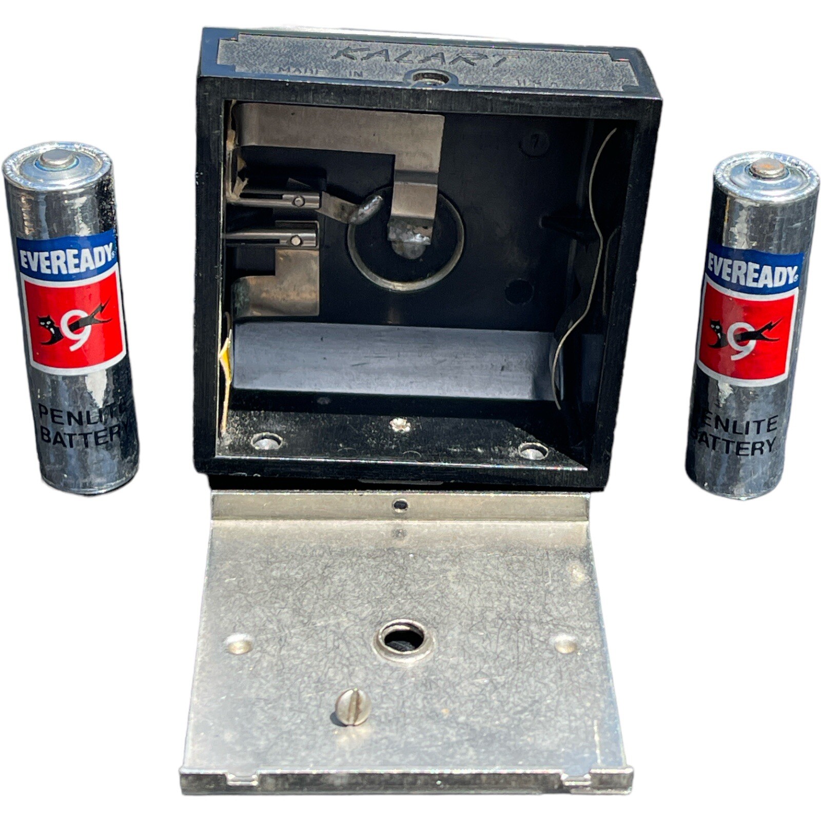 Vintage 1950’s Kalart Compak Speed Flash Base Reflector Bulb Battery Photography