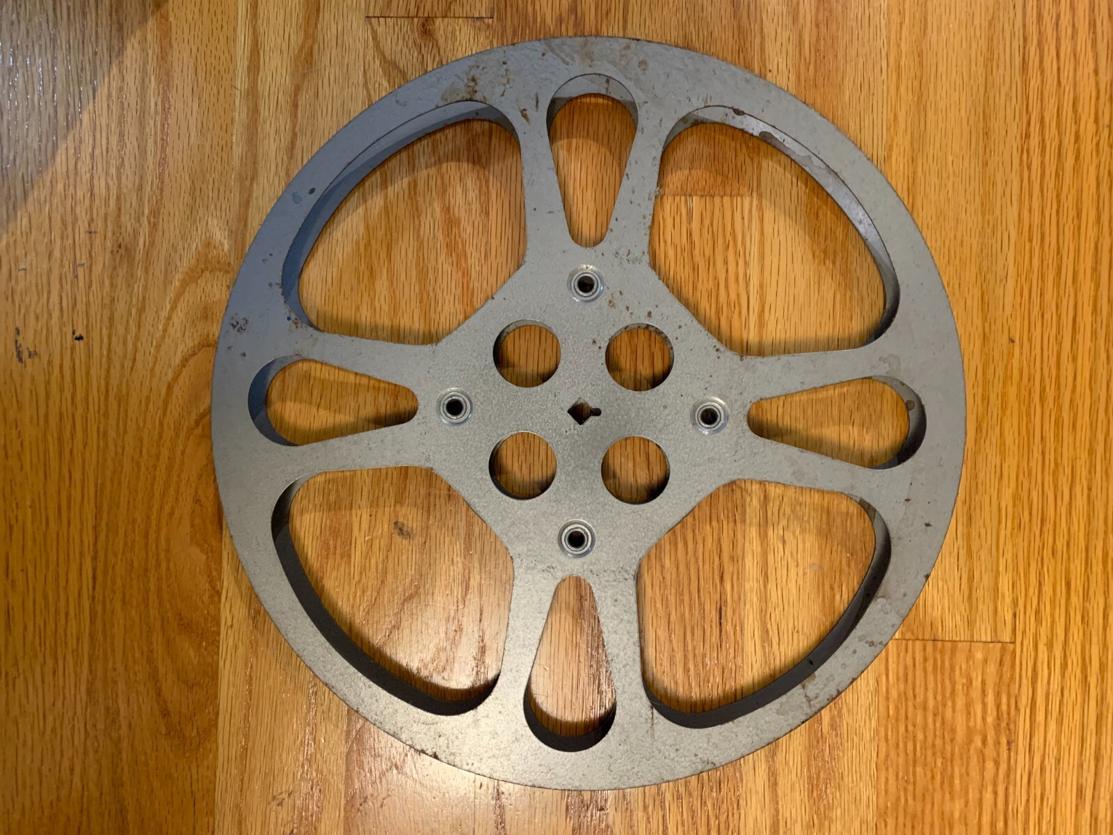 Vintage 12.25″ Metal take up reels – lot of 2