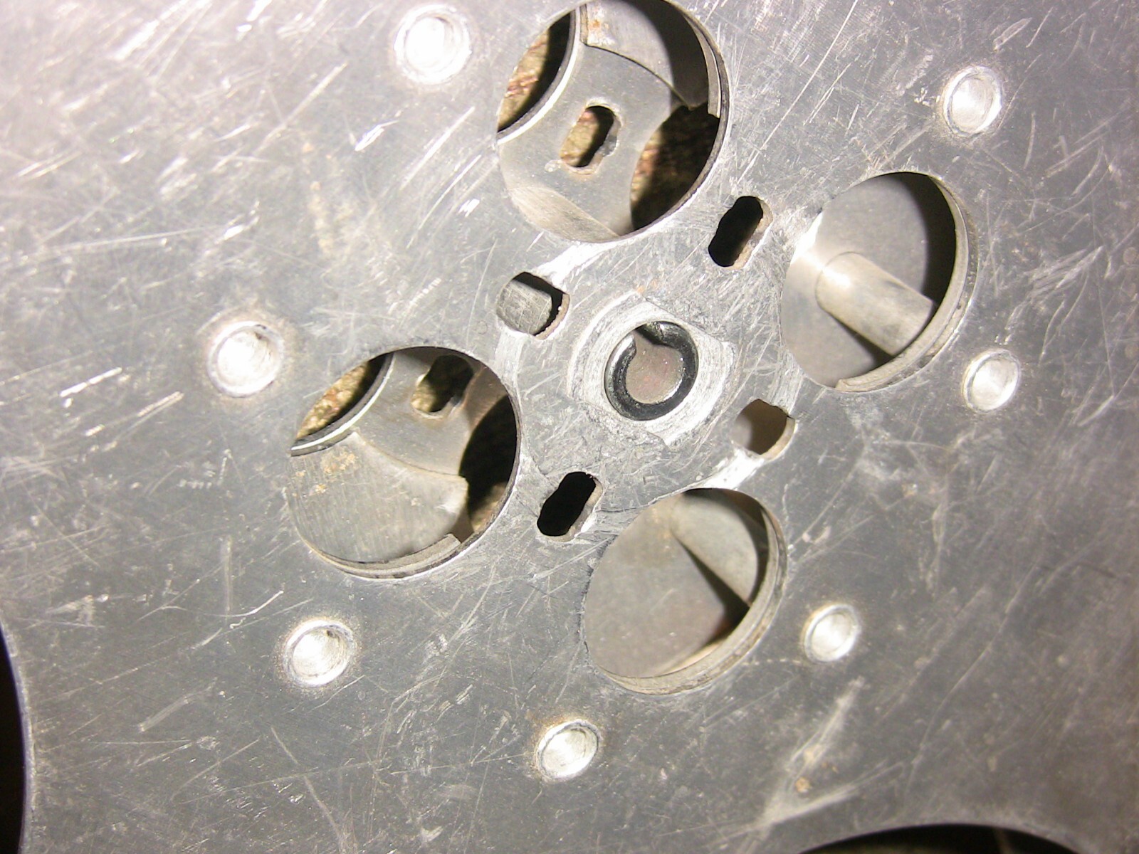 Two 35mm Film Reel ADAPTORS. Converts 1/2 inch reel shaft to 9/16 shaft.