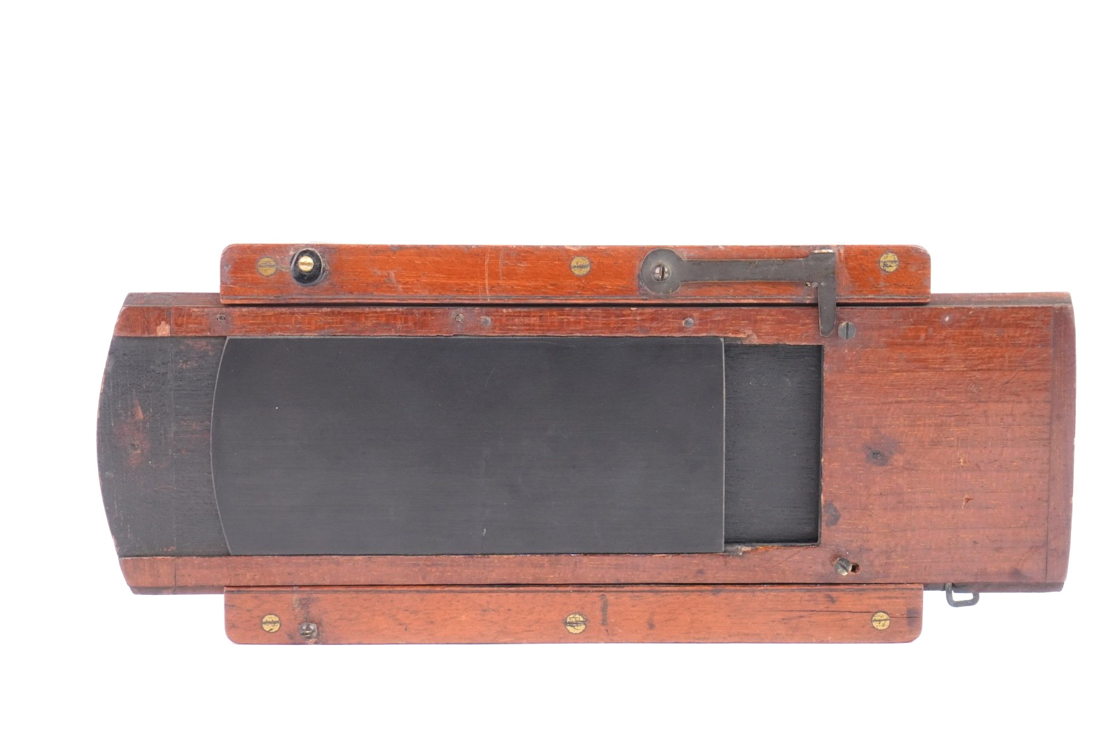 Wooden Shutter, Gravity Operation, Attributed to G. Hare