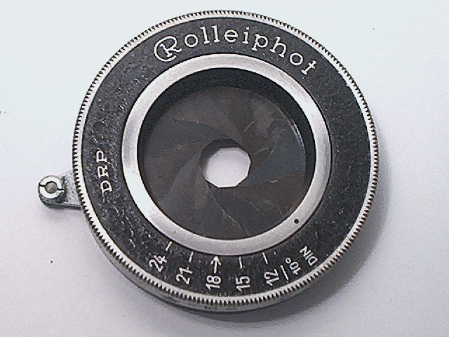 ROLLEIFLEX ROLLEIPHOT TLR IRIS DIAPHRAGM W/ CASE – MINTY CLEAN IN ORIGINAL BOX
