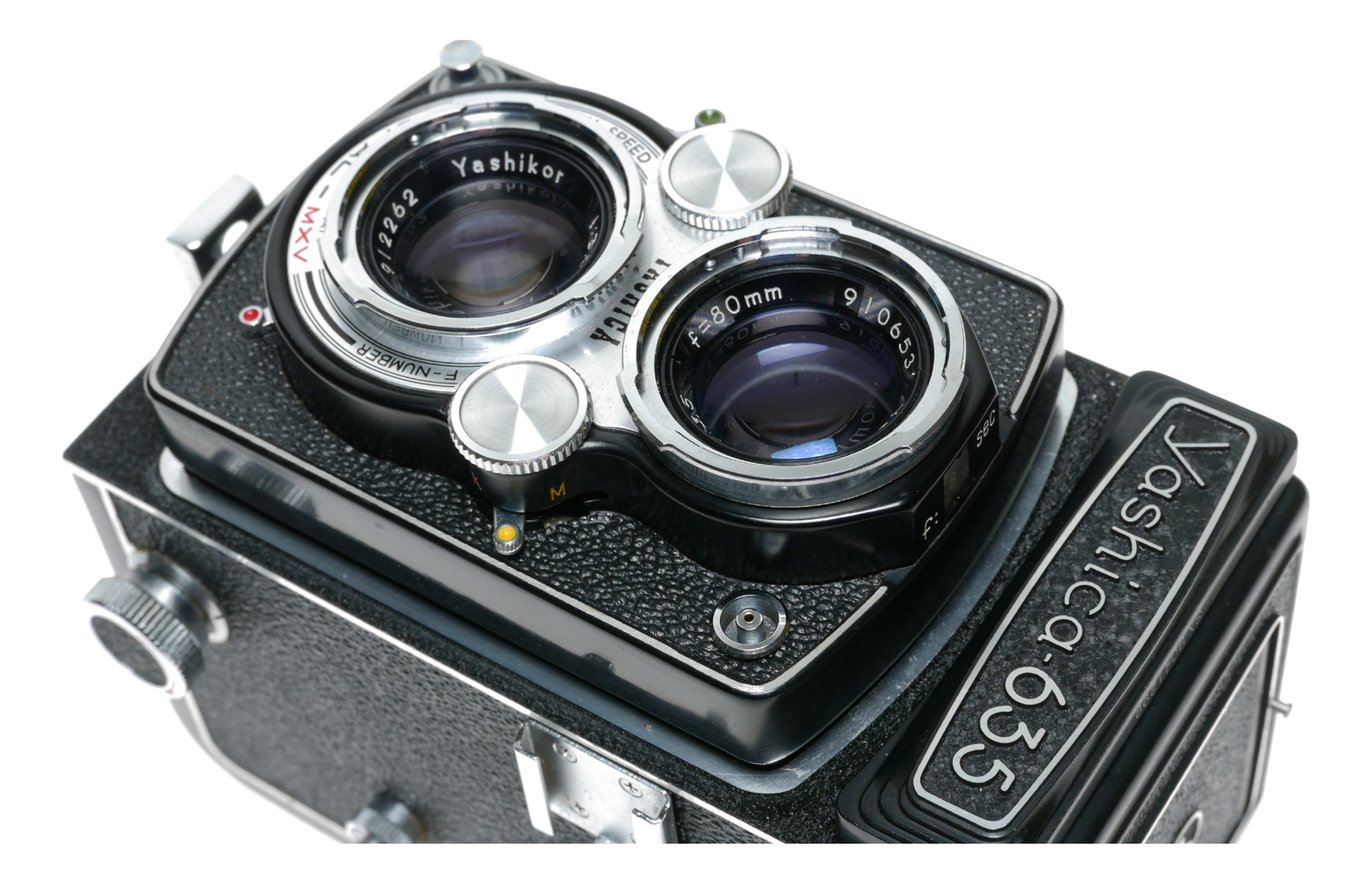 Yashica-635 Dual Format TLR Film Camera Yashikor 3.5/80mm