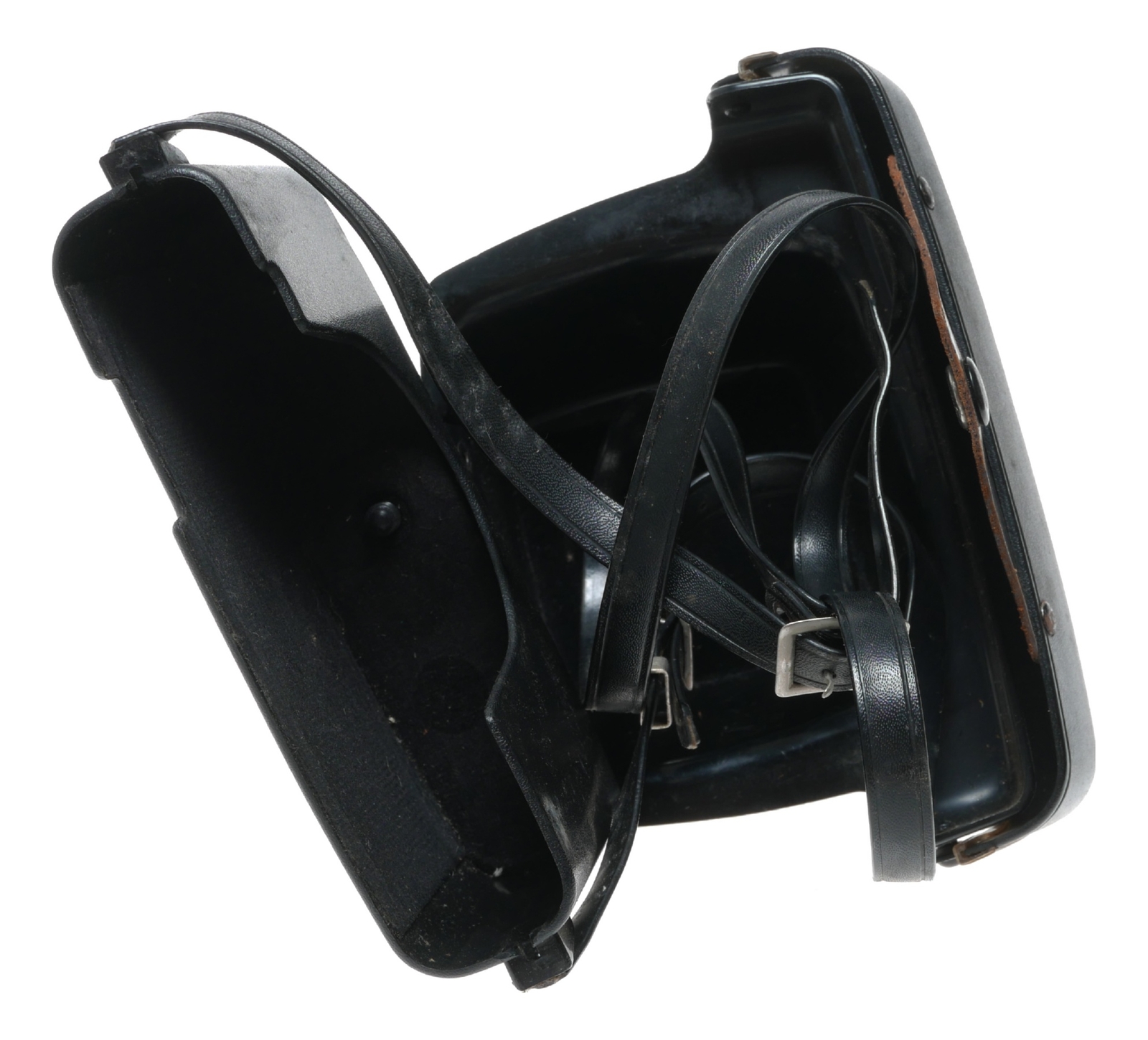 Yashica black ever-ready vintage film camera antique hard case