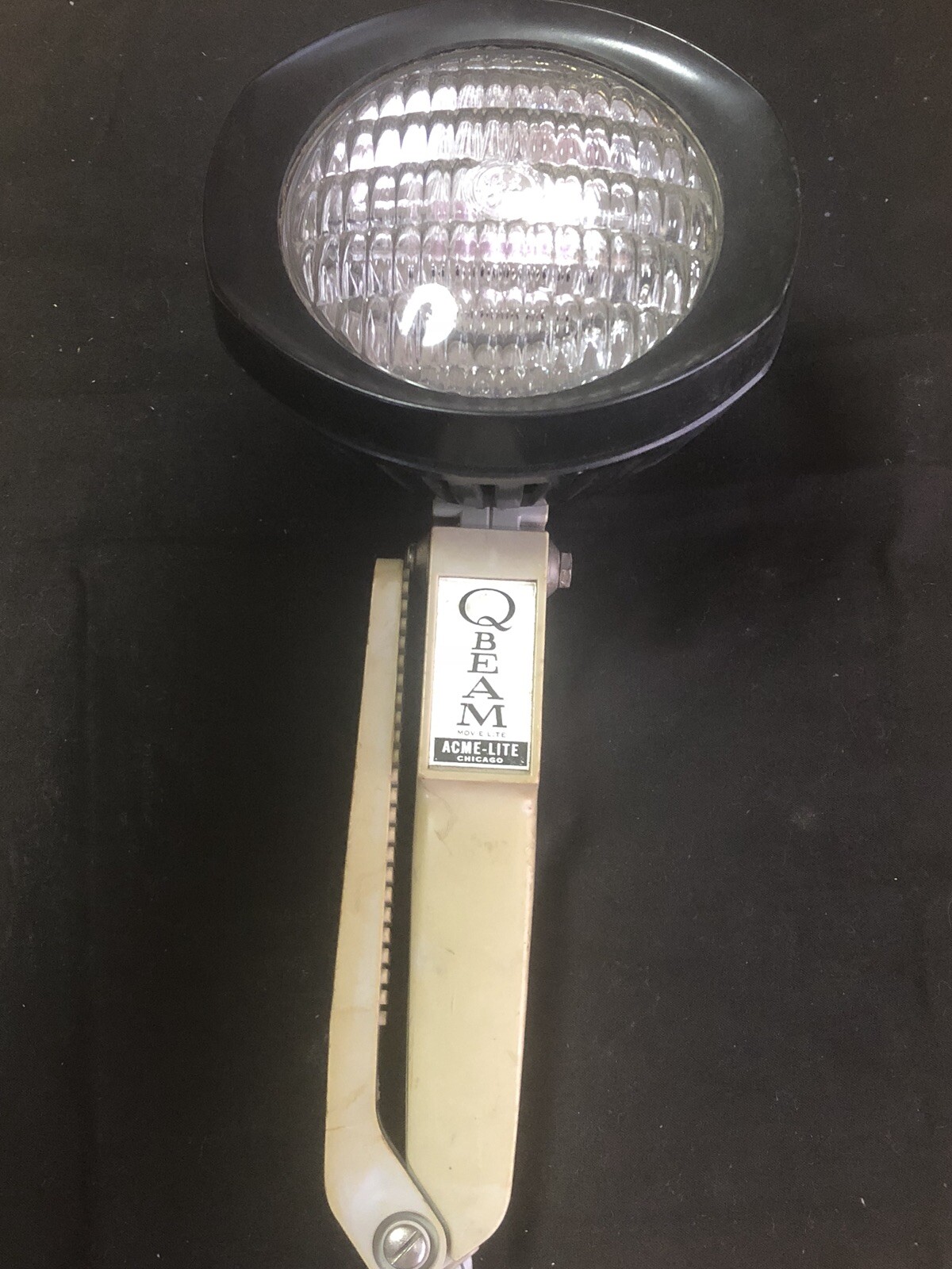 VINTAGE QUARTZ Q BEAM MOV E LITE ACME-LITE CHICAGO MODEL DXK 650W 120V WORKS