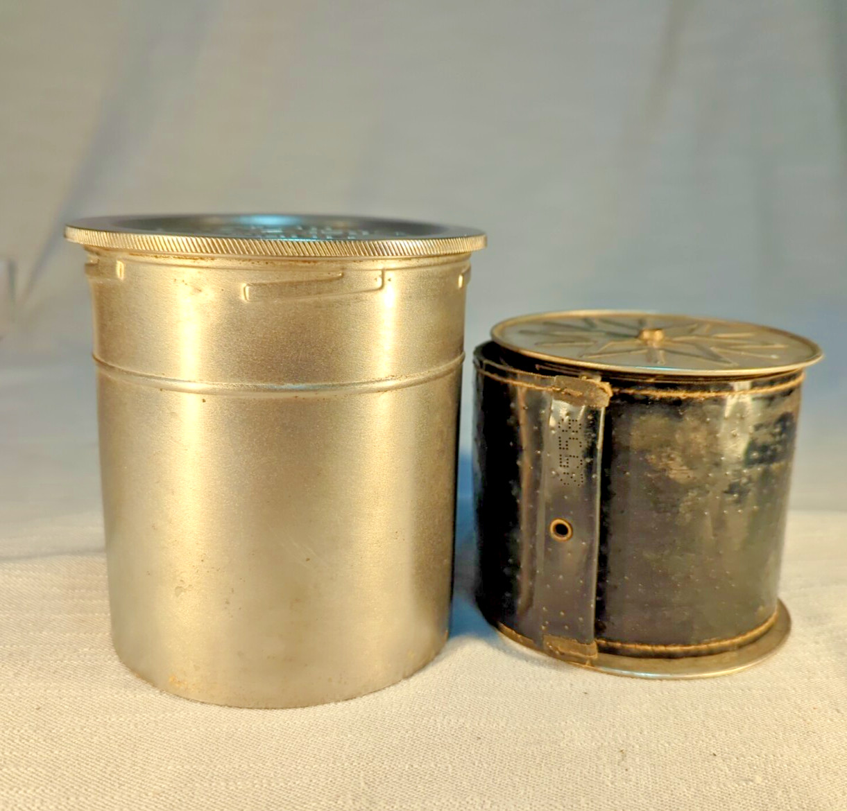 Vintage Kodak Film Developing Tank Metal Darkroom Equipment w/ Lid USA