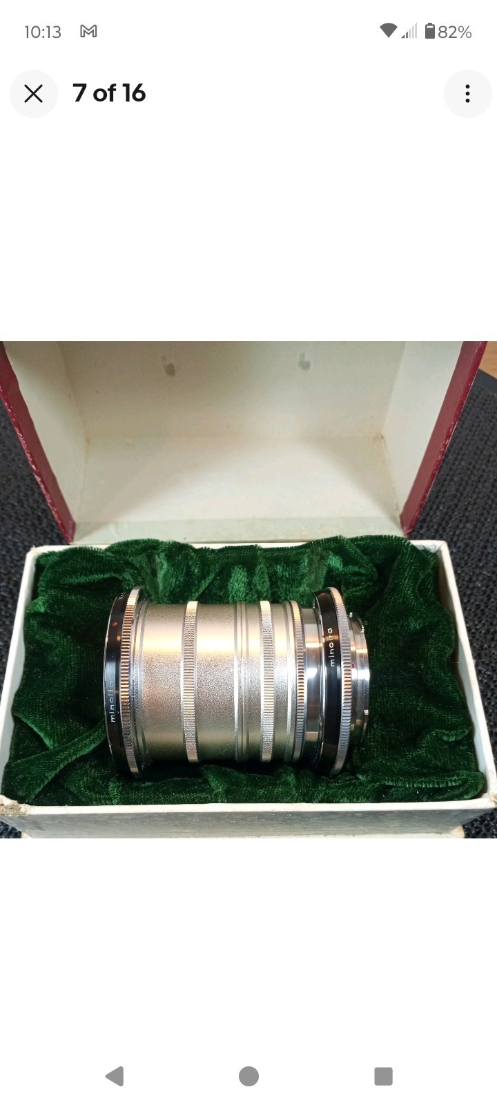 Minolta Extension Tube Set for Minolta-SR CAT SR-501