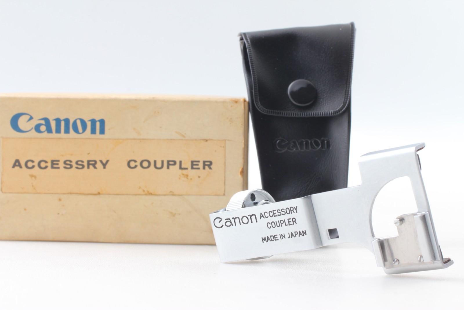 Rare! [Unused in Box] Canon Accessory Coupler for Canon 7 Film Camera From JAPAN