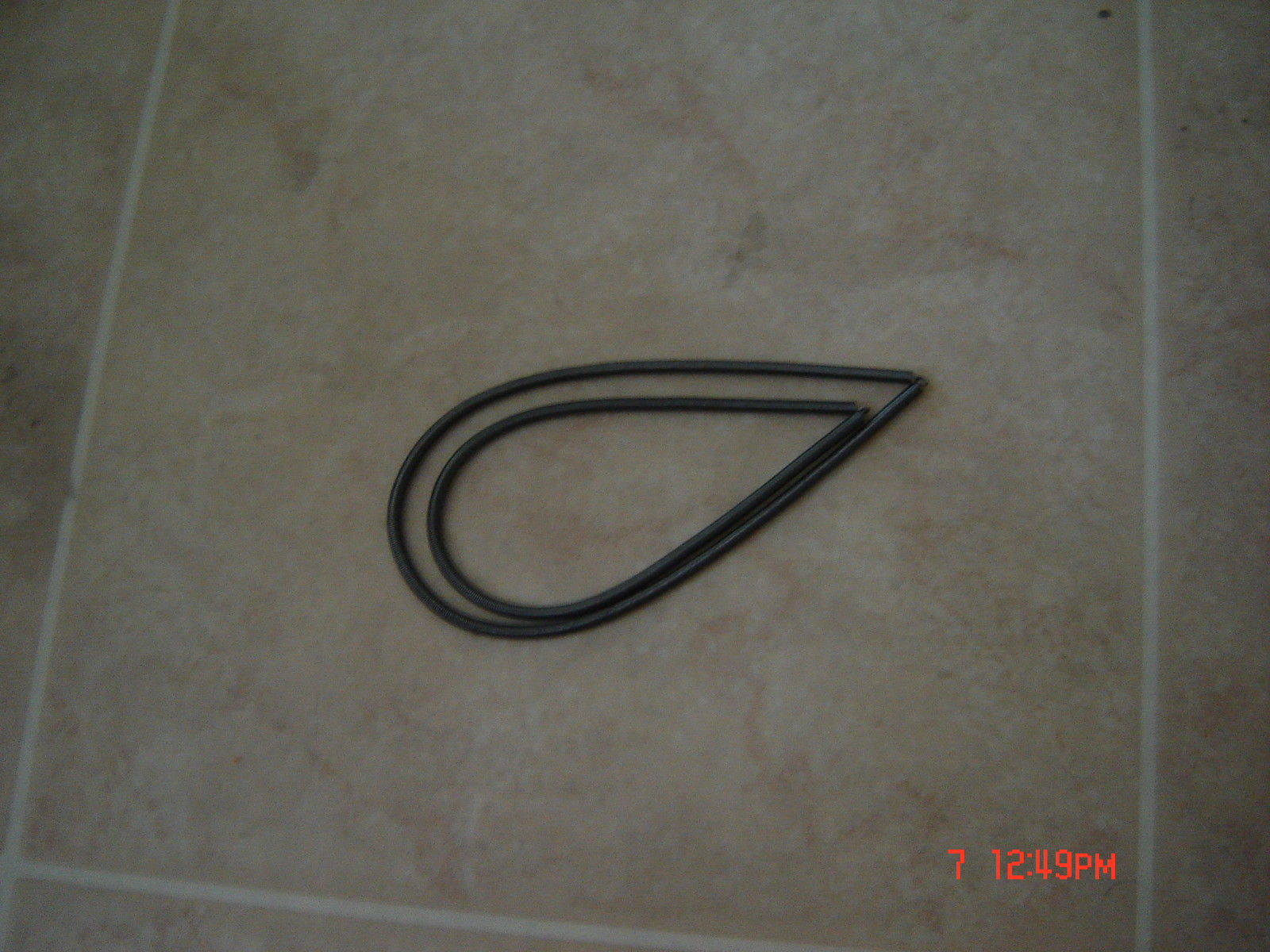 Keystone Model K161 Projector Belts, 2 Wire Spring Belts, K-161 Wire Belts.
