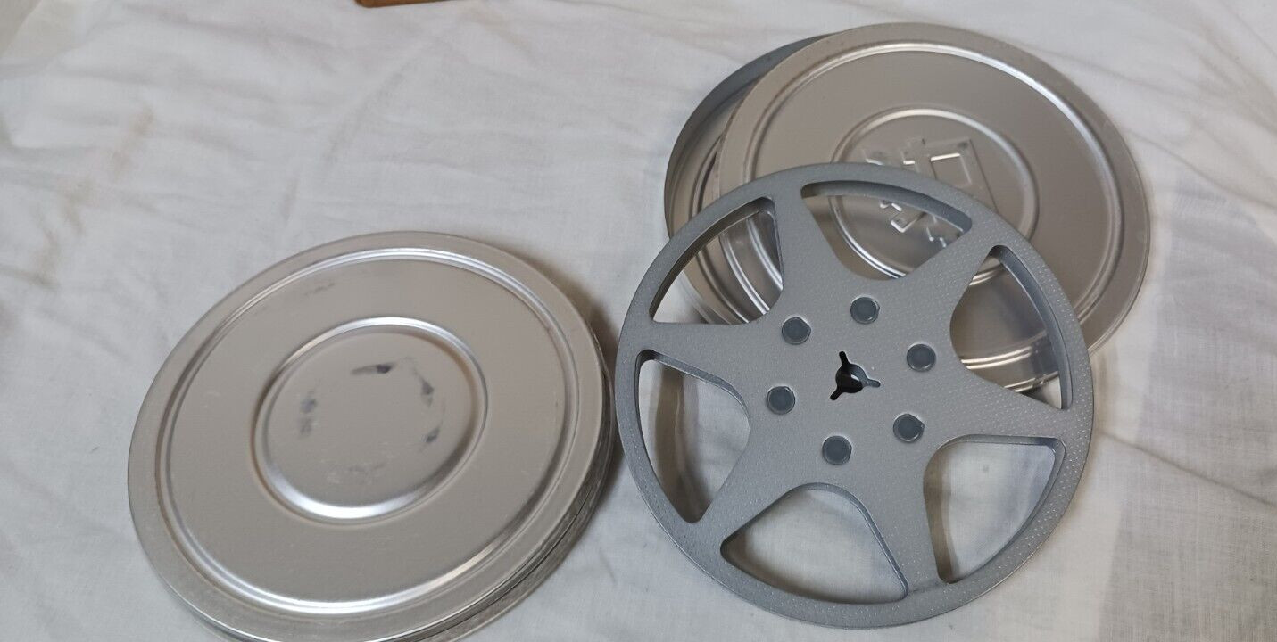 Kodak 8mm vintage film reels and cans lot of 10 in original box