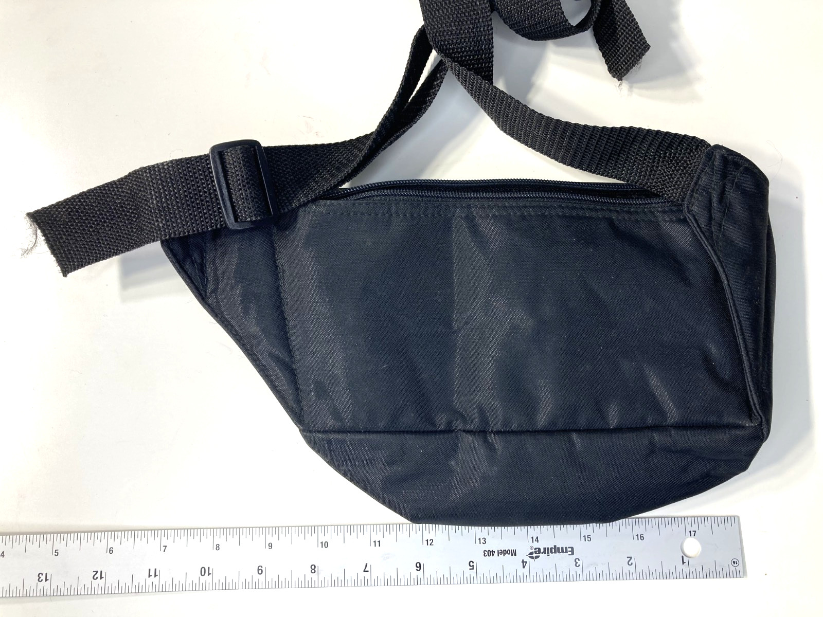 Vintage 1990s Kodak Film Photography Black Fanny Pack Waist Bag