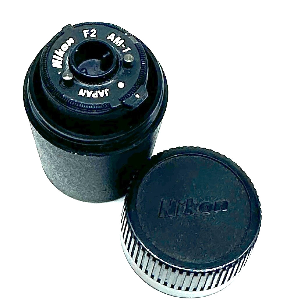 Near Mint Nikon F2 AM-1 35mm Film Cassette and Canister