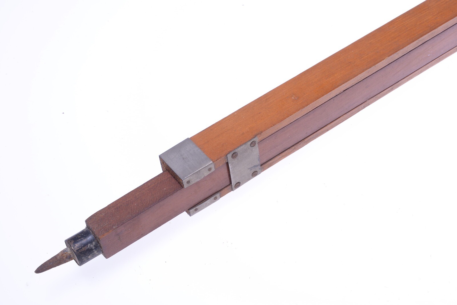 ✅ ANTIQUE WOOD TRIPOD 134CM, 52.75″ GLASS PLATE 9×12 4X5 3X4 FORMAT FIELD CAMERA