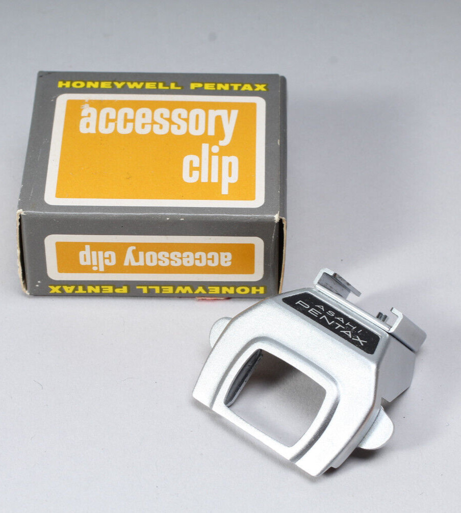 NOS HONEYWELL PENTAX ACCESSORY CLIP COLD SHOE FOR SPOTMATIC SLR CAT. NO. 7092