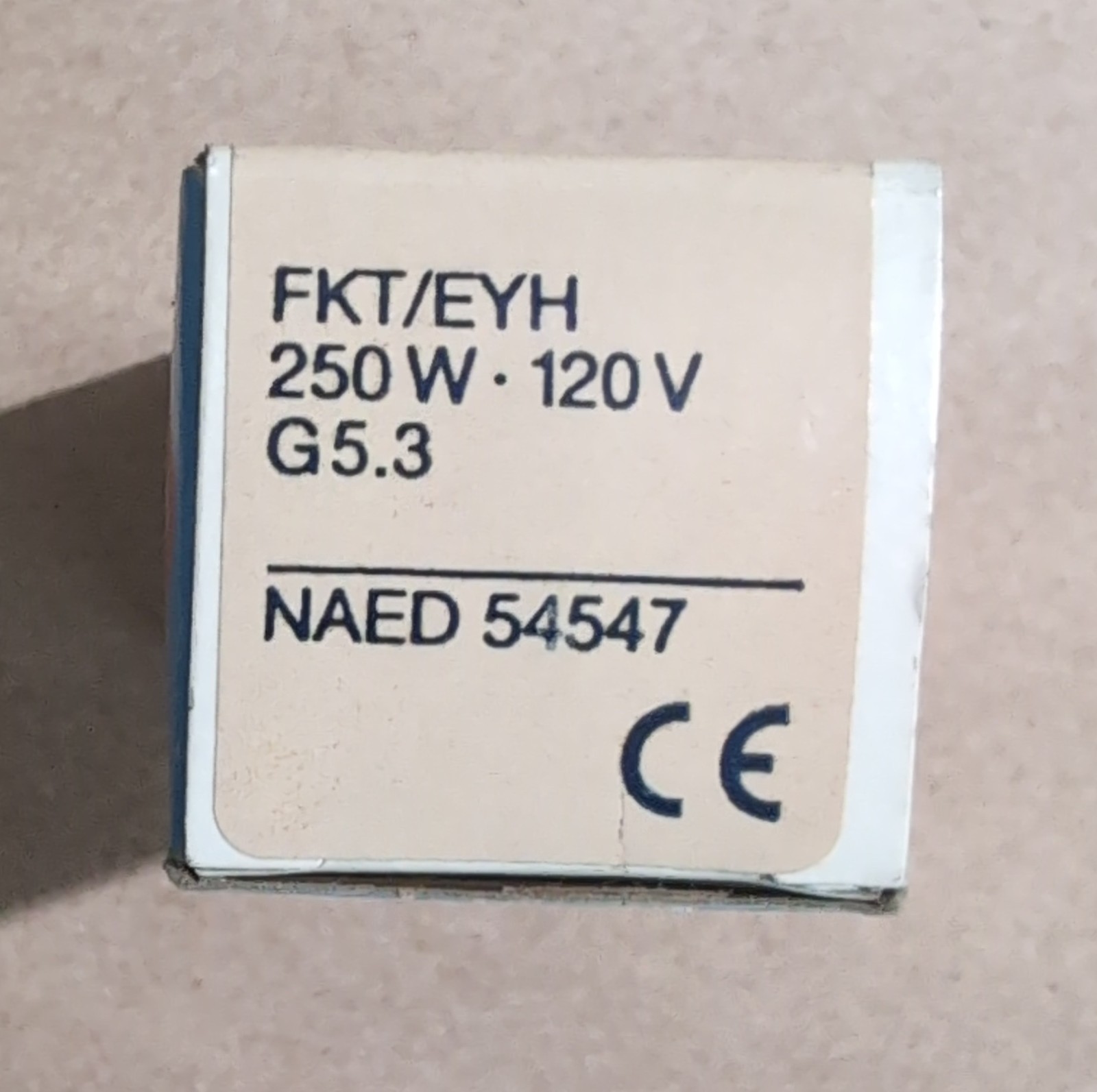 Osram Hal Photo Optic Lamp FKT EYH NAED 54547 250W 120V G53