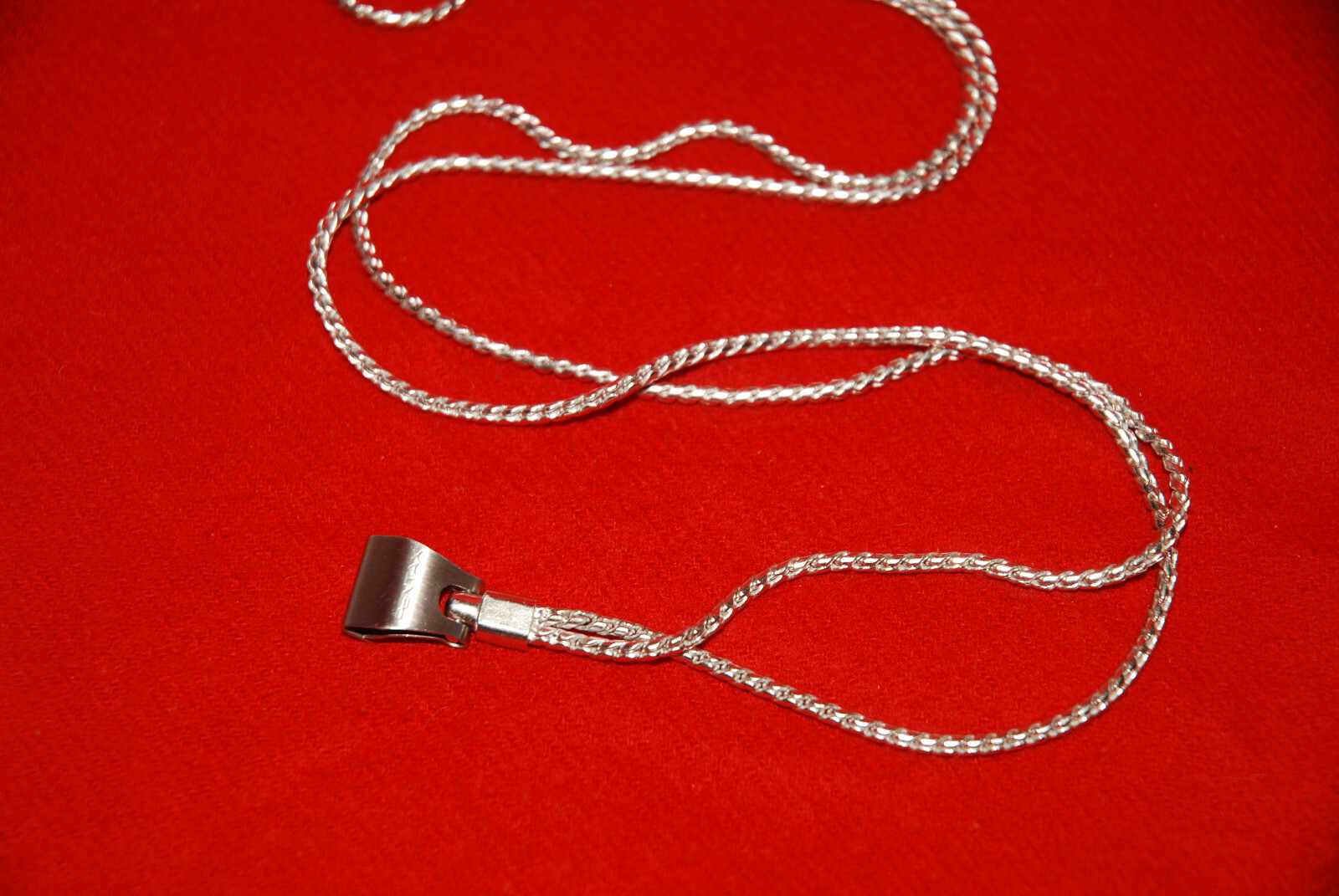 Pentax Compact Camera Neck METAL Chain STRAP 16 inch Double length Snake Style