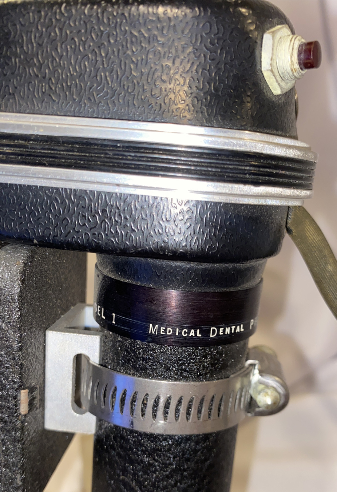 Vtg Foto Flash Co. Model 1 w/ Medical Flash Ring light + Reflector Flash *TESTED