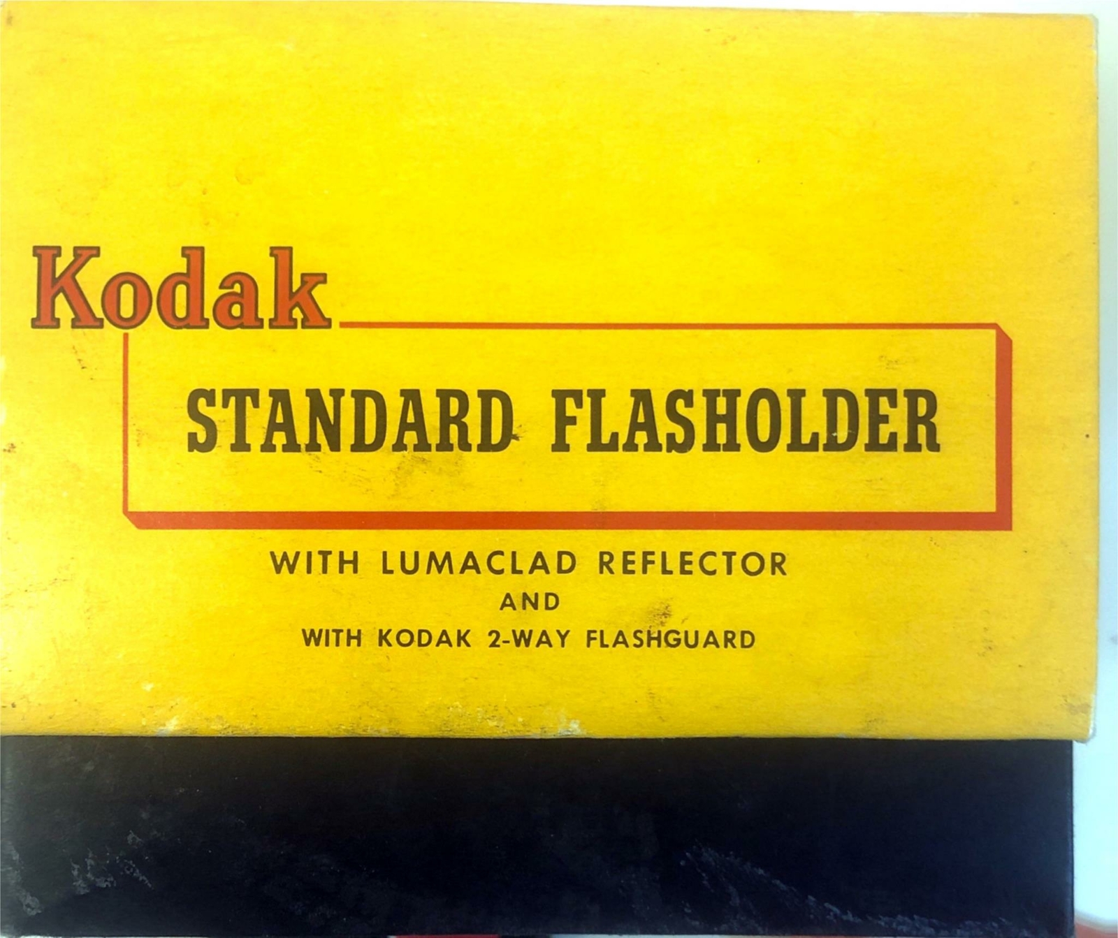 Vintage Kodak Standard Flasholder with Kodak Flashpack, manual, box