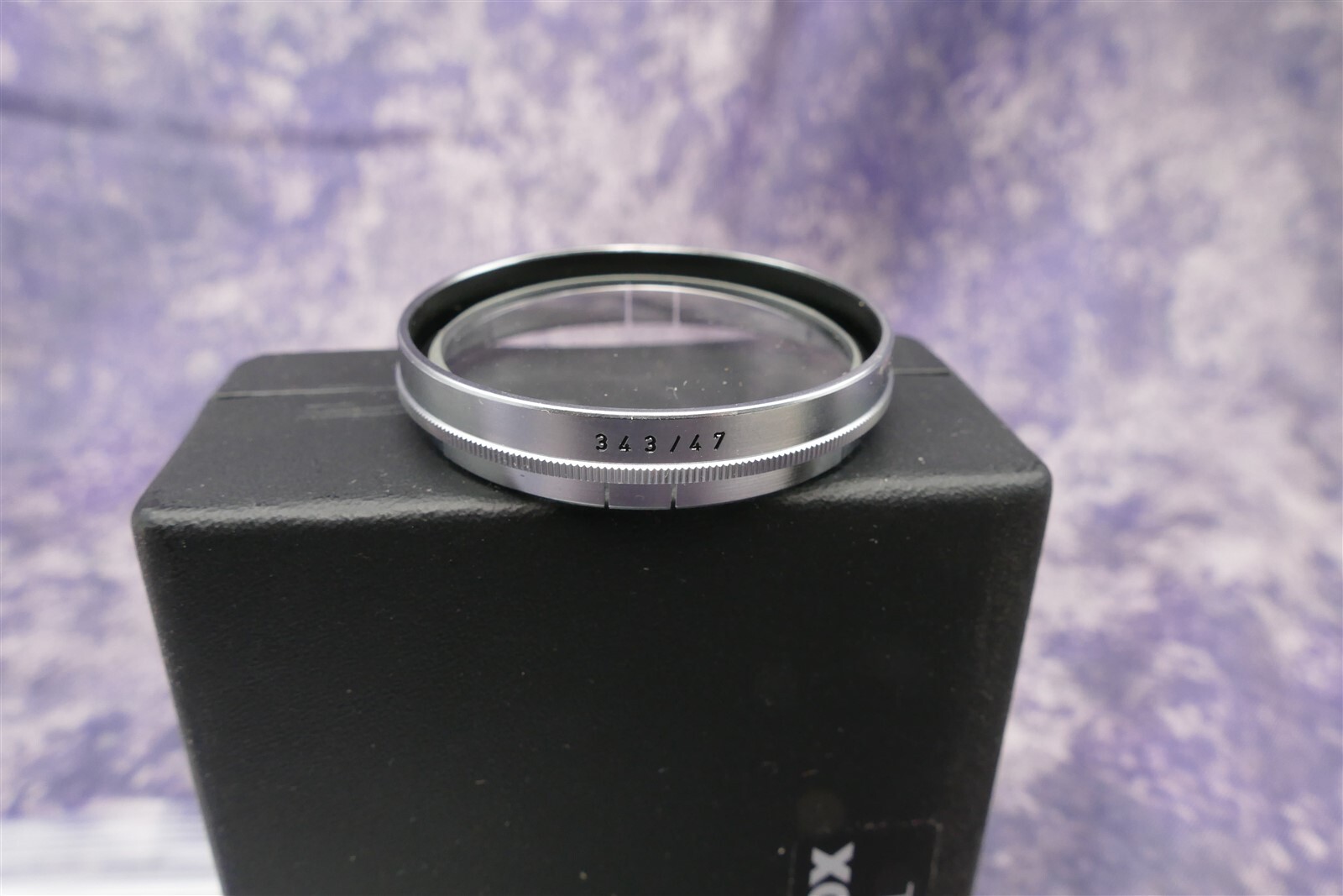 Voigtlander Focar A 343/47 47mm Slip on Close-Up Filter With Case in the Box