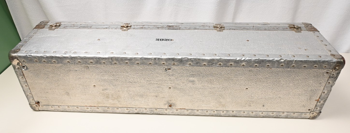 VINTAGE Birns & Sawyer Hollywood Aluminum Transit Case 1950s? Cinema Long Lens