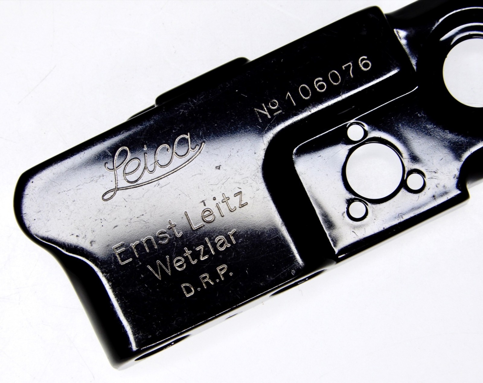 Leica Model II Black Paint Top Cover #106076 ……….. Minty