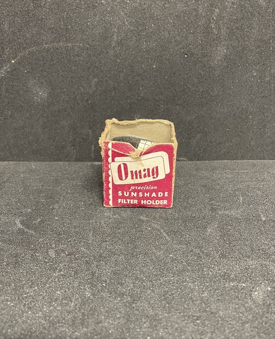 Vintage 1944 Omag Sunshade Camera Filter Holder