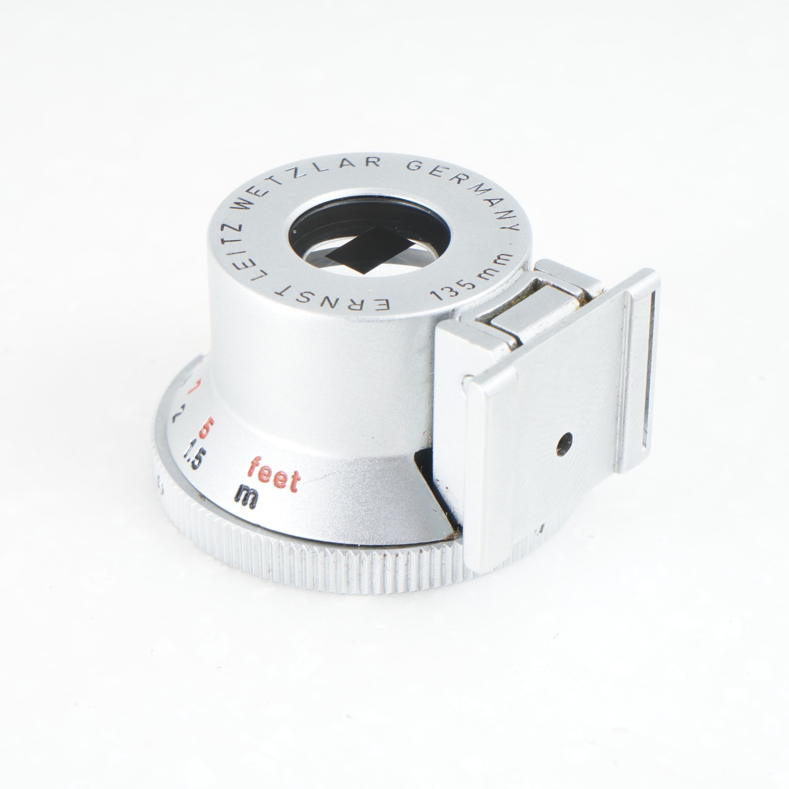 :[MINT-] Leica (SHOOC) 13.5cm (135mm) Bright Line External Viewfinder (Chrome)