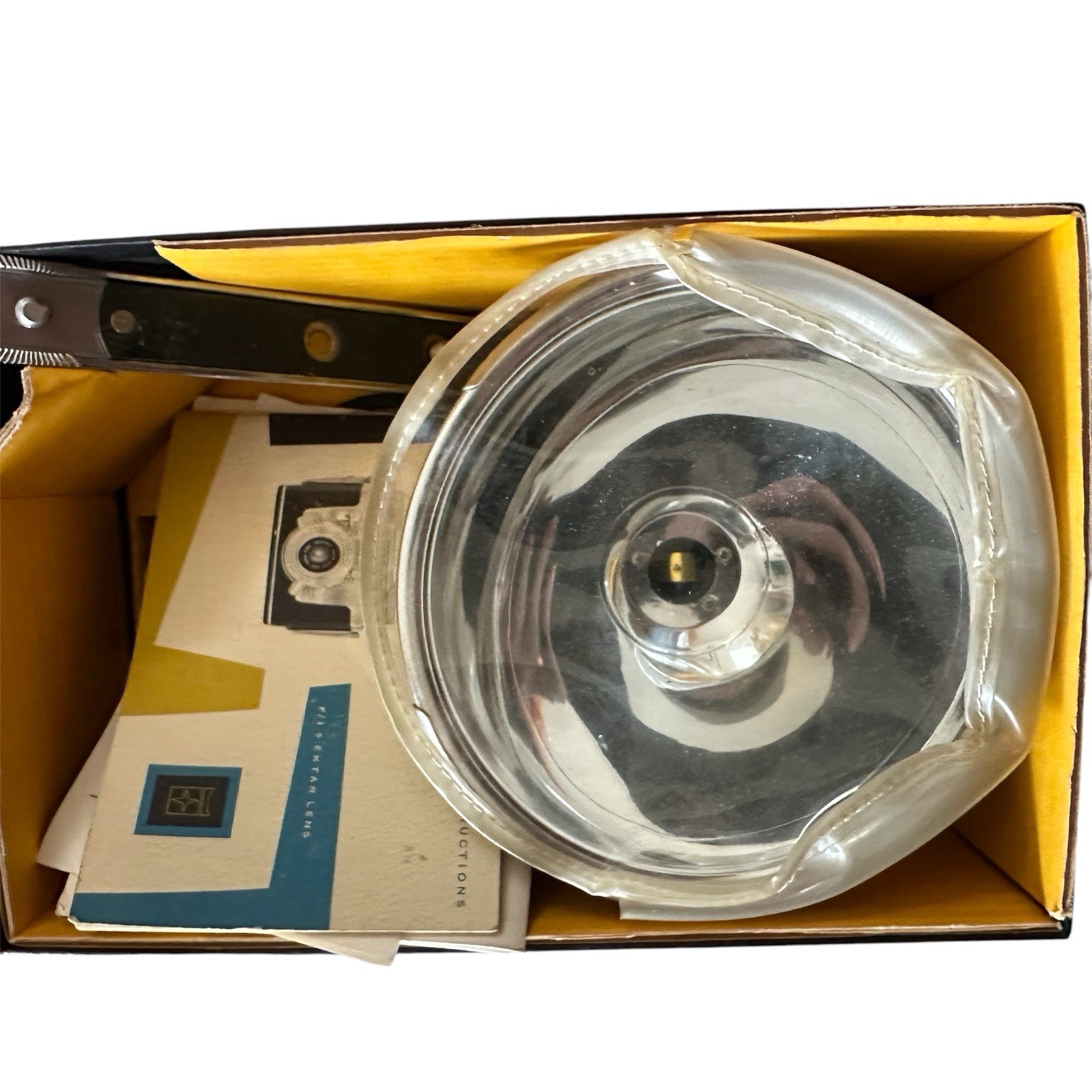 VTG Kodak BC Flasholder LUMACLAD REFLECTOR CLIP-ON FLASHGUARD NO. 93F. With Box