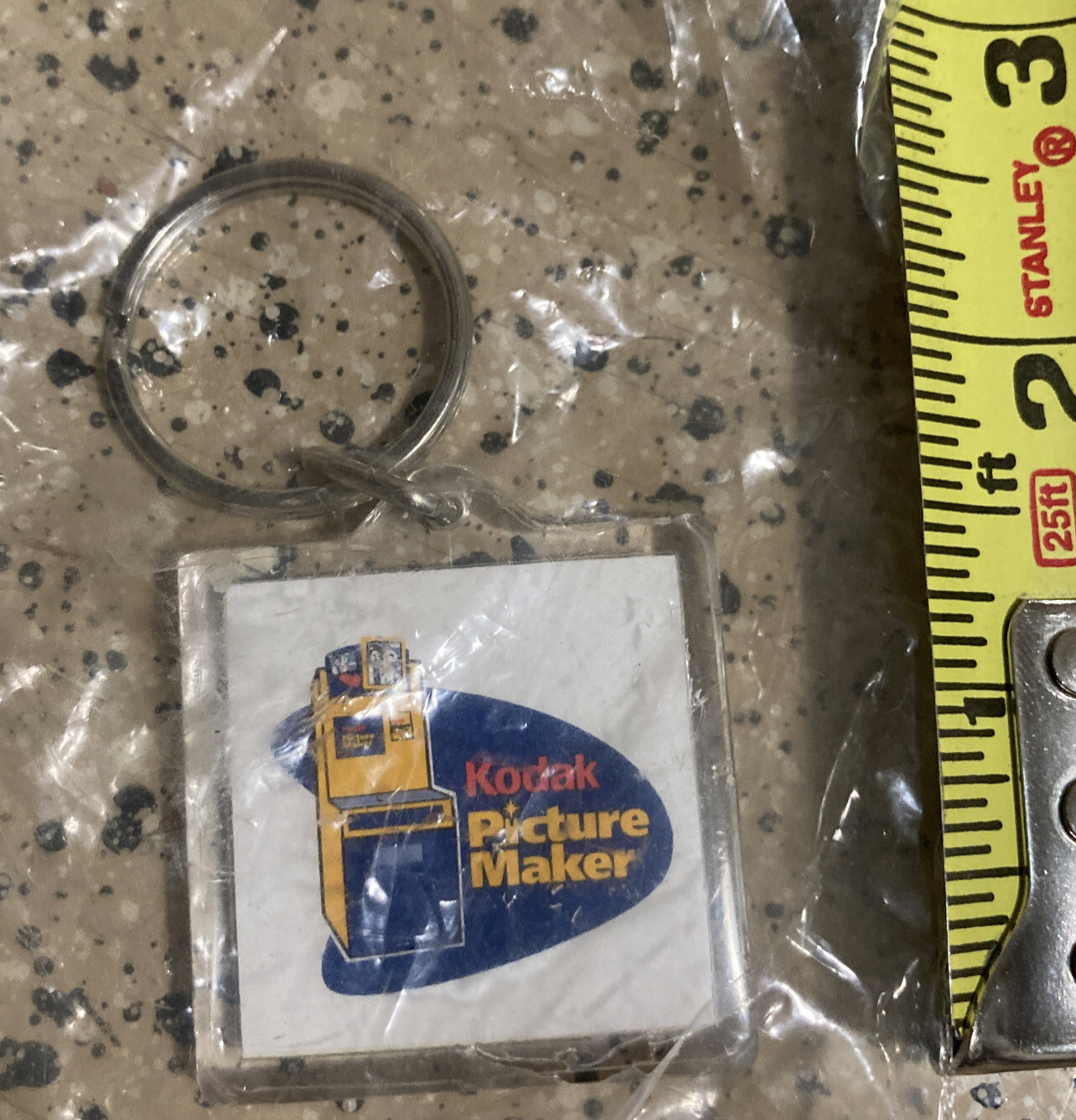 Rare & Unique Kodak New PLASTIC Key Chain PICTURE MAKER KIOSK
