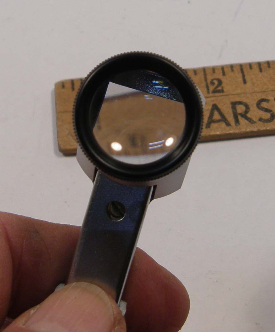 MINOX GERMANY TRANSPARENCY FILM MAGNIFYING LOUPE VIEWER/CUTTER