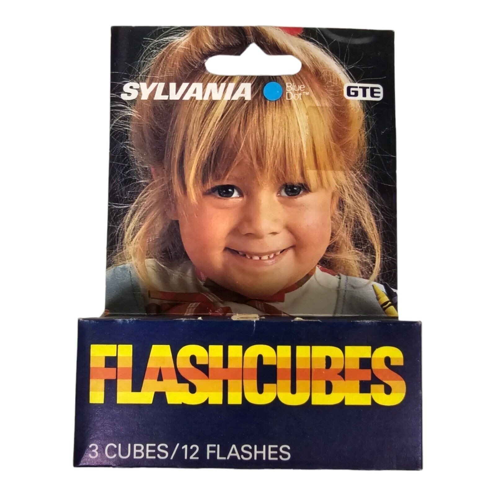 Sylvania Blue Dot Flashcubes Classic Vintage Photo Gear Retro Photography Lot