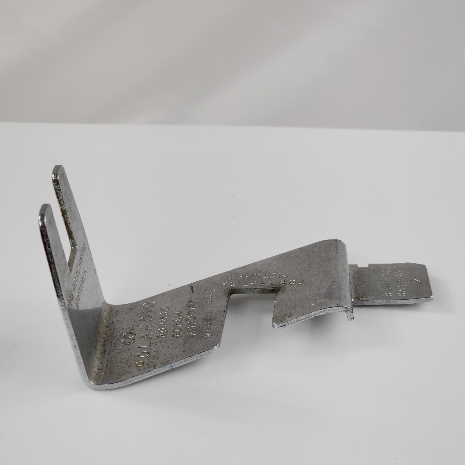 Vtg Polaroid Bounce Flash Adapter Bracket Model #290 Metal For Polaroid Camera