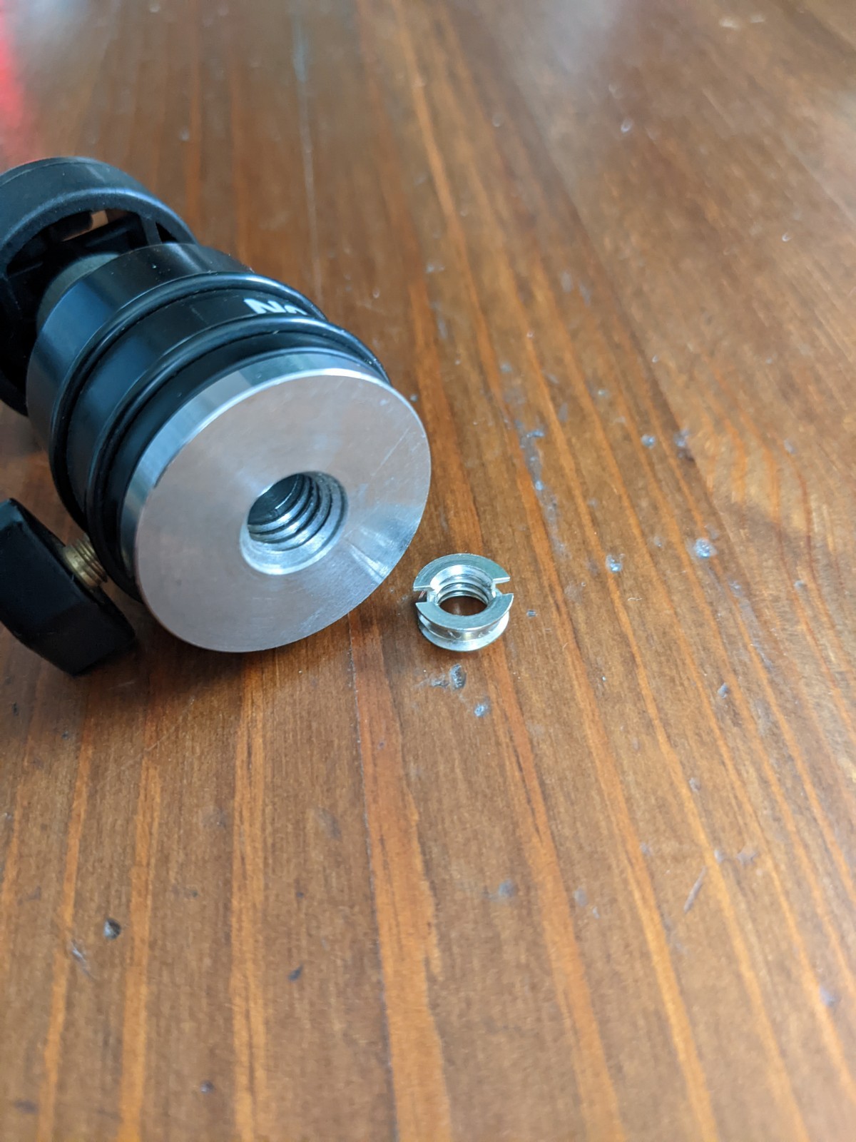 Vintage Novoflex Camera Or Flash Ball Tripod Adapter