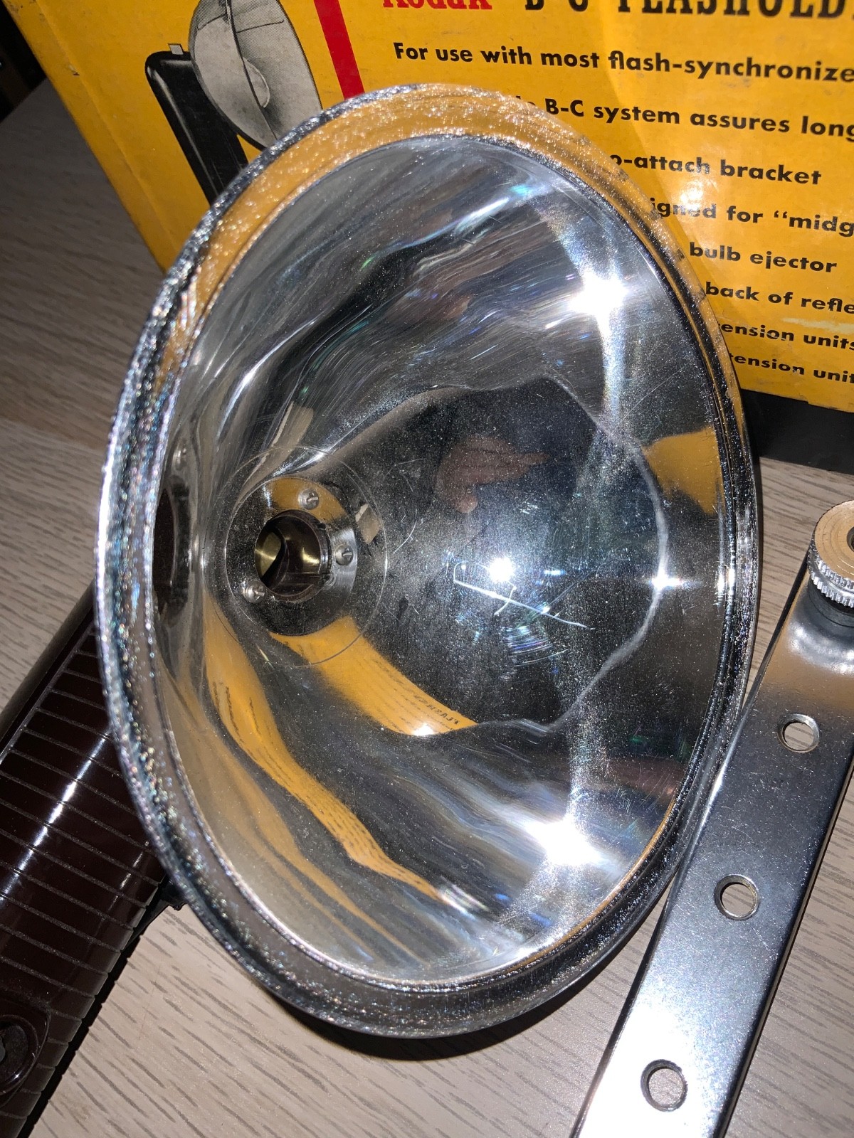 Vintage KODAK Standard B-C Flasholder with Bracket – Original Box