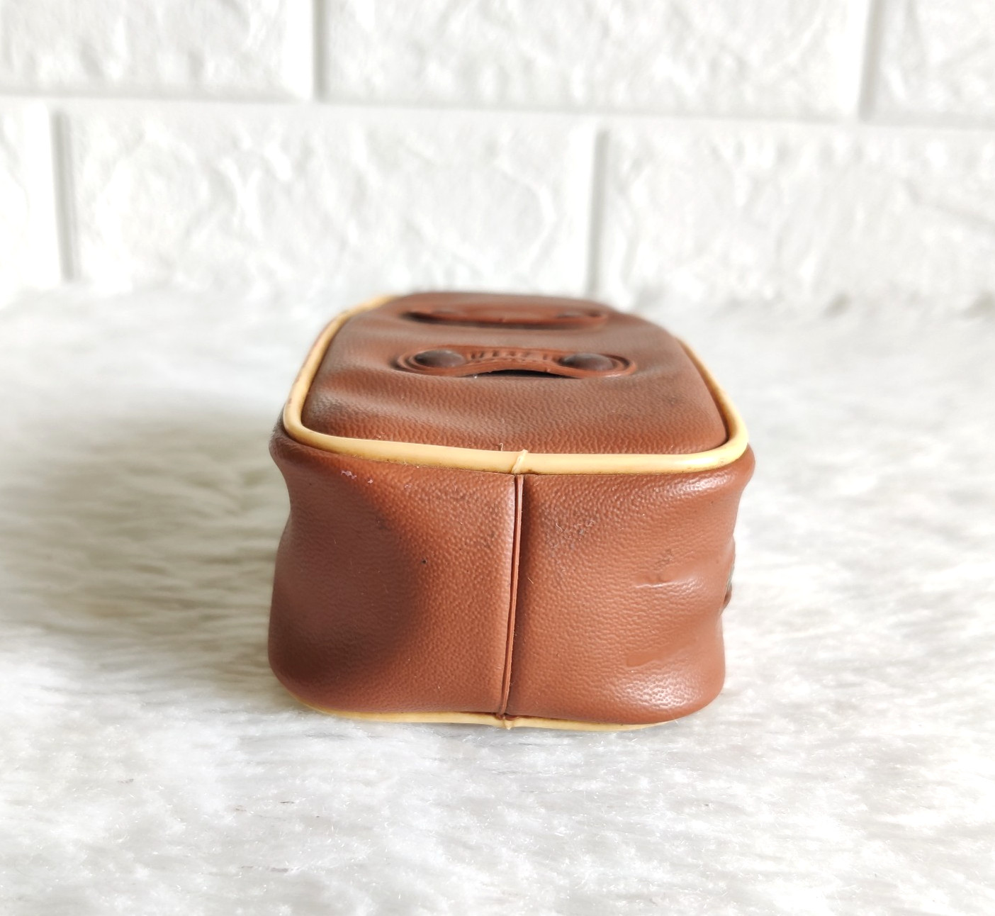 Vintage Agfalux AGFA Camera Werk AG Pocket Flash Germany w/ Original Case PLA249
